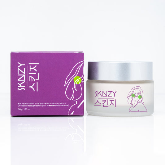 SKNZY Instant Makeup Cream – Korean-Inspired Glow in Seconds