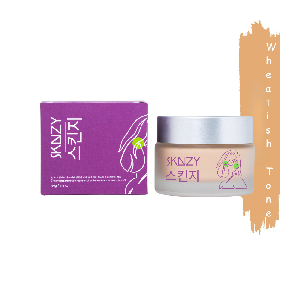 SKNZY Instant Makeup Cream – Korean-Inspired Glow in Seconds