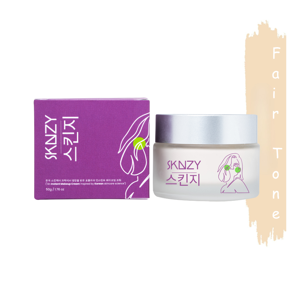 SKNZY Instant Makeup Cream – Korean-Inspired Glow in Seconds